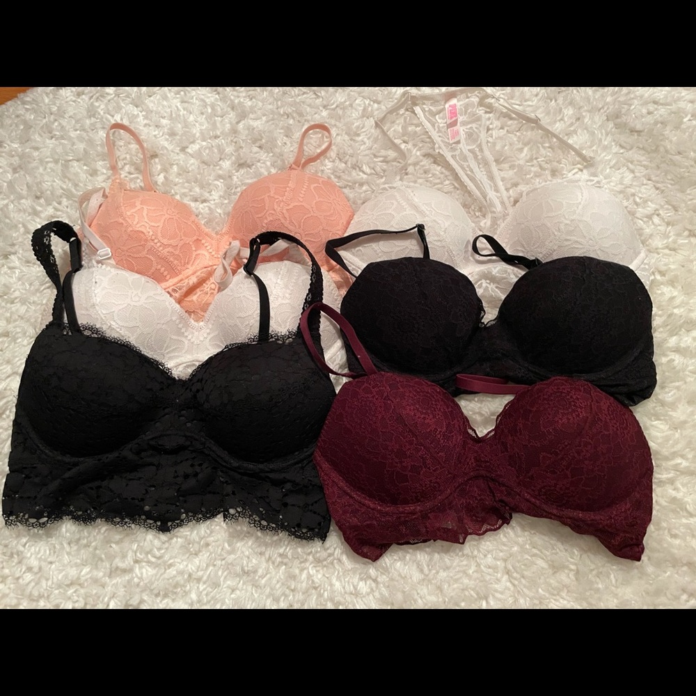 6 Victoria’s Secret Bralettes Bundle